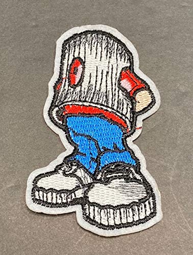 PRK 14 Spray Can Cap Style Iron On Patch Collection Street Graffiti Art Design Clothing Accessories Embroidered DIY Patches for Jackets, Hats, Jeans & Backpacks (Shame 125th Fatcap) - Image 4