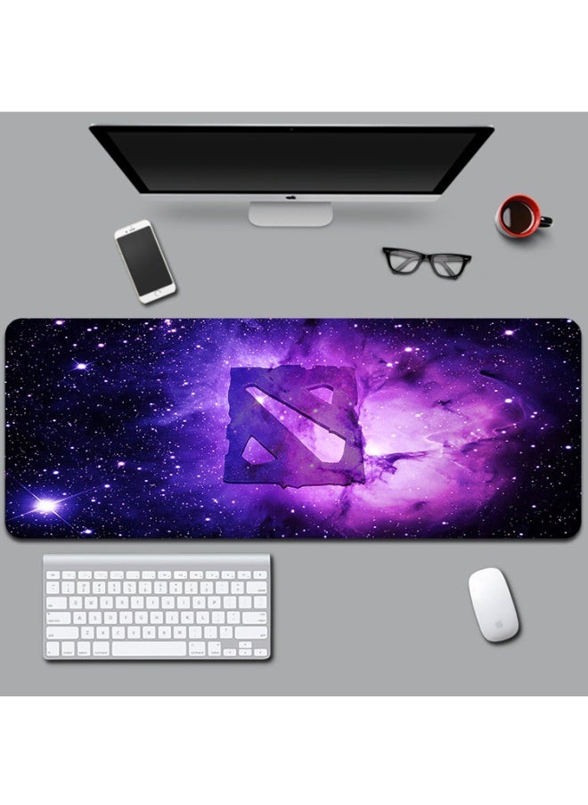 Generic Knife Tower DOTA Game Competitive Computer Mouse Pad Personality Large Thick Lock Edge Internet Cafe Study Table Pad Wholesale-Color:900x 400x 2mm Edge Lock-Pattern:Knife Tower 119  - Image 3