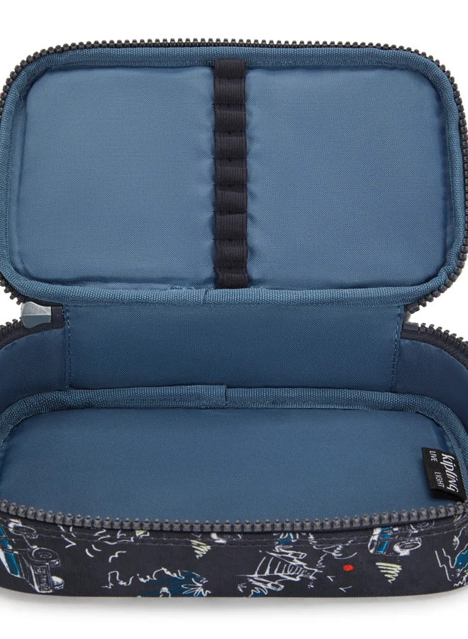 kipling Medium pencase Unisex Jungle Fun Race 50 Pens