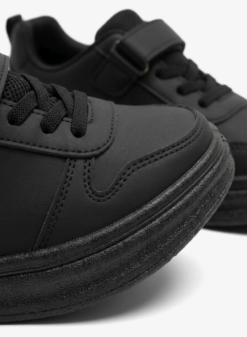 babyqlo Classic Black School Sneakers for Kids - Image 5