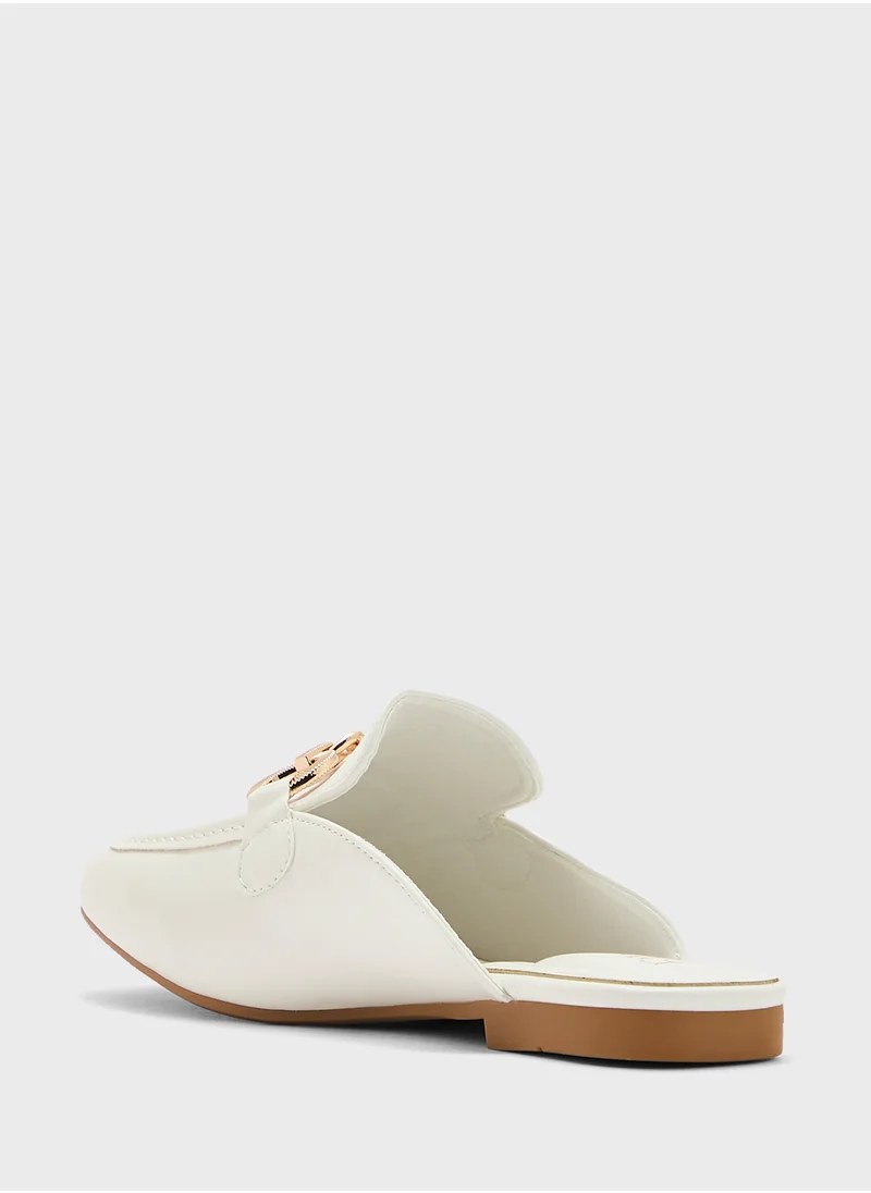 ايلا Ladies Slip On Flat Mule