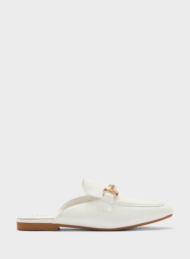 ELLA Ladies Slip On Flat Mule - Image 1