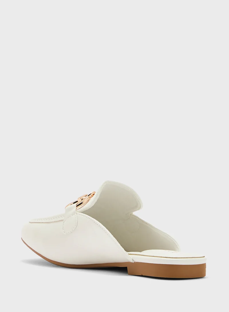 ELLA Ladies Slip On Flat Mule