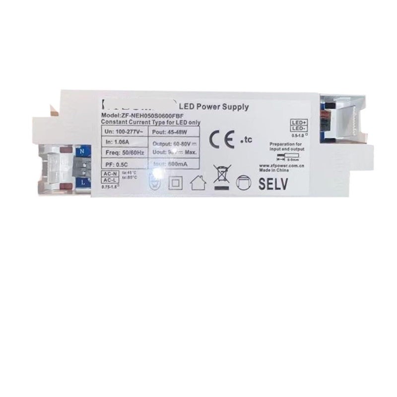 Constant Current LED Driver Power Supply 46 48W 60 80V 600mA For Downlight Spotlight - Image 2
