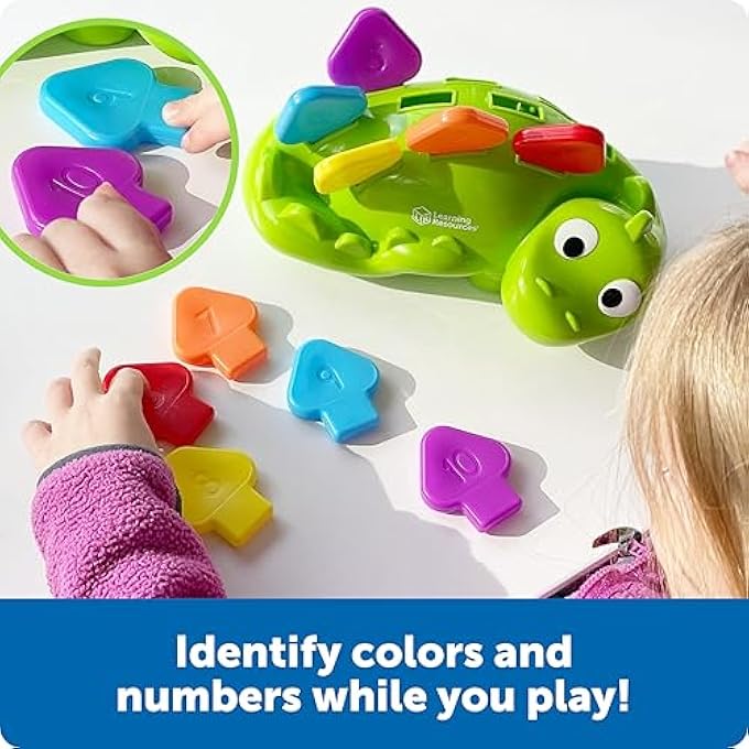 STEGGY THE FINE MOTOR DINO - 11 PIECES, AGES 18+ MONTHS TODDLER LEARNING TOYS, FINE MOTOR AND SENSORY TOY, TODDLER MONTESSORI TOYS, DINO TOYS, PRESCHOOL TOYS - Image 5