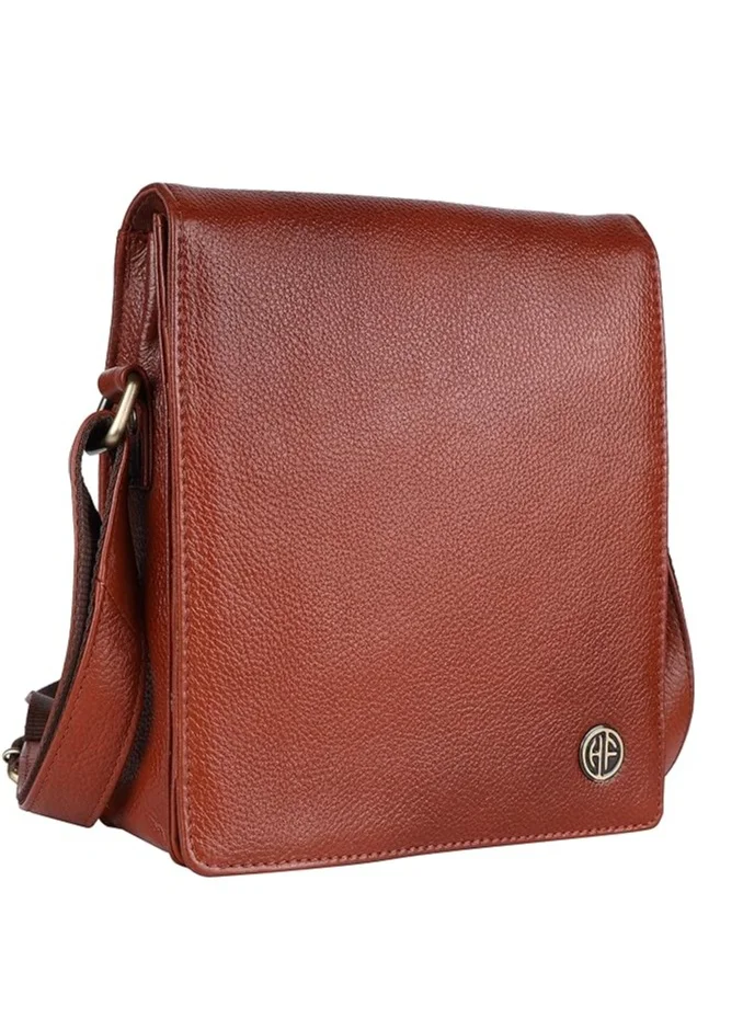 HAMMONDS FLYCATCHER leather Messenger Slings Bag, Tan|SB1159