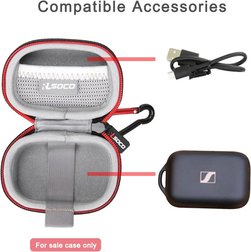 RLSOCO حافظة RLSOCO لسماعات الأذن اللاسلكية الحقيقية من Sennheiser للرياضة - Image 2