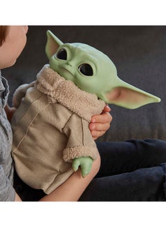STAR WARS Grogu Soft Doll From The Mandalorian 11-Inch Figure, Collectible Stuffed Animals For Kids​​​, Star Wars Plush Toy  - Image 2
