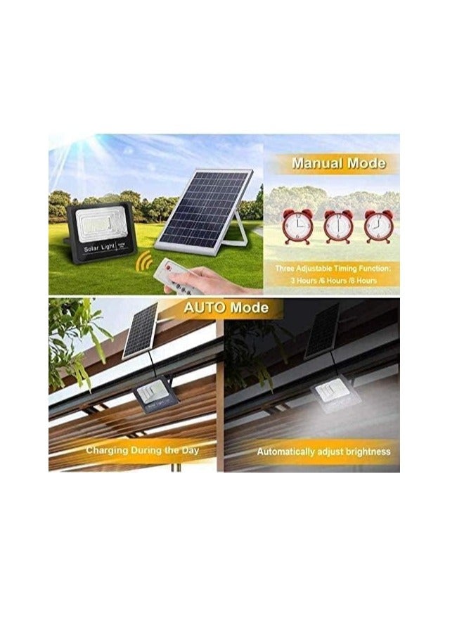 MODI Solar Flood Lights Outdoor, Street and Area Lighting, Dusk to Dawn, IP65 Outdoor Waterproof, Remote Control Safety Floodlight  - Image 5