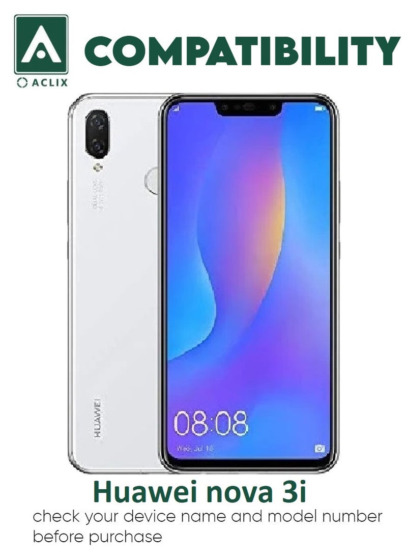 ACLIX 5 Pieces Antistatic ESD Dustproof Premium Quality High Definition Tempered Glass Screen Protector Designed For Huawei nova 3i - Image 3