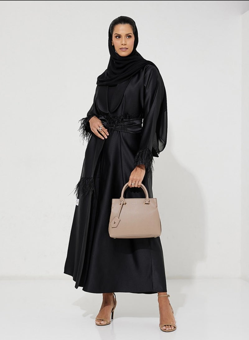 Rosette Abaya Feather Jacket  - Image 4