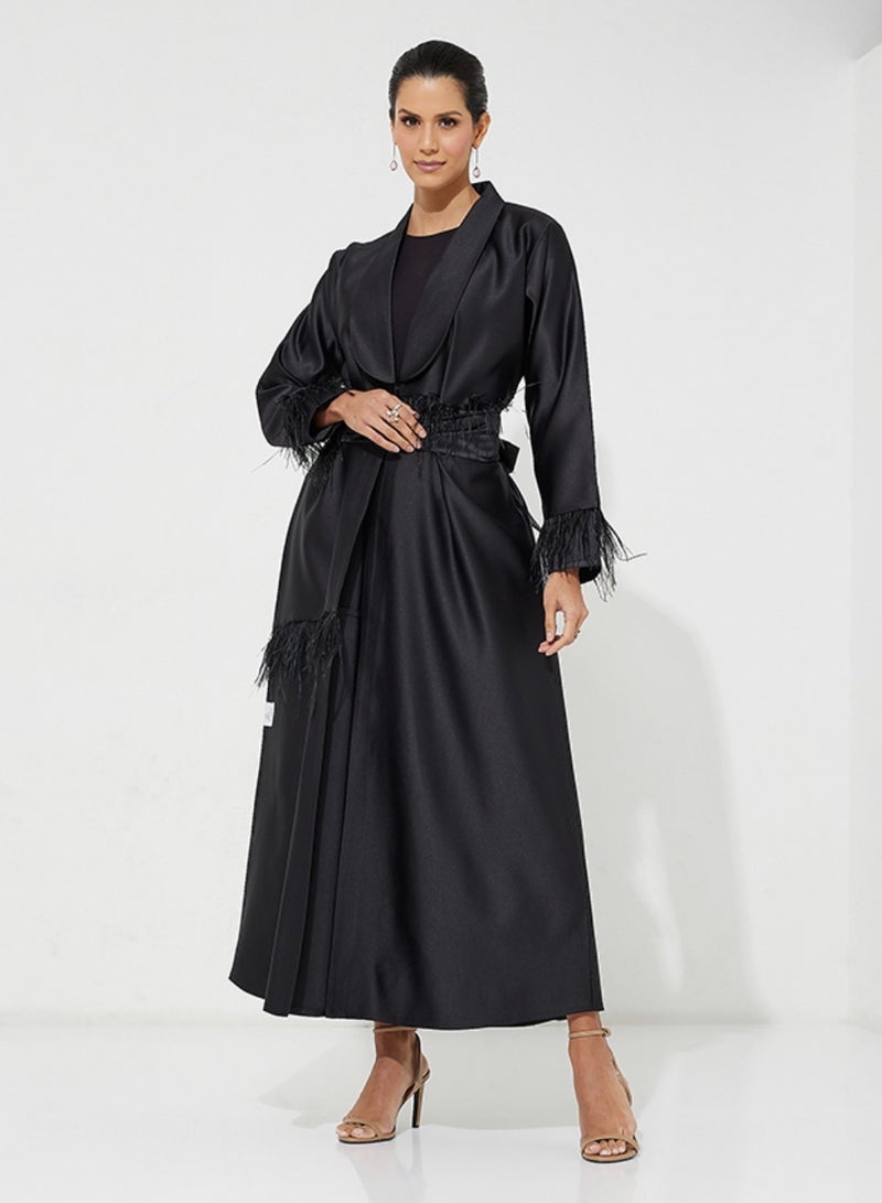 Rosette Abaya Feather Jacket  - Image 1