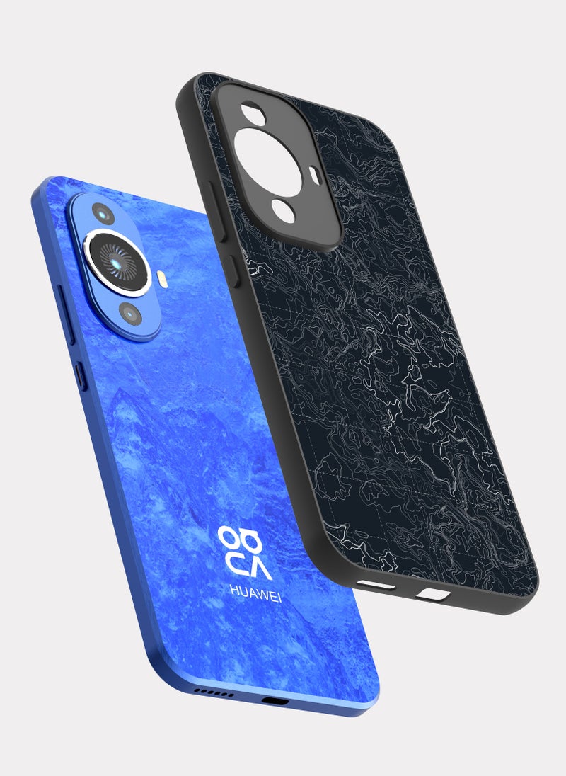 PXLAAT Huawei Nova 12s case cover Topographic Map - Image 2