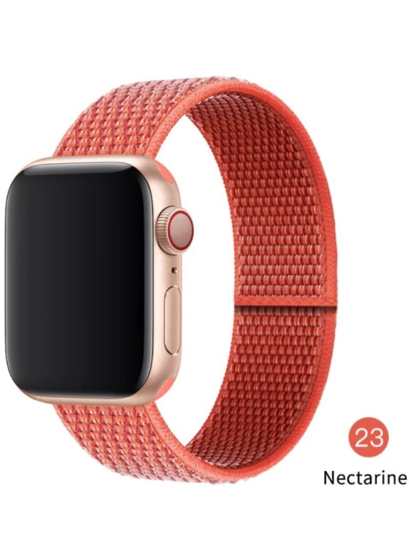 BORTONY Nylon Replacement Watch Band For Apple Series 7/6/5 Size 38/40/41mm - Image 1