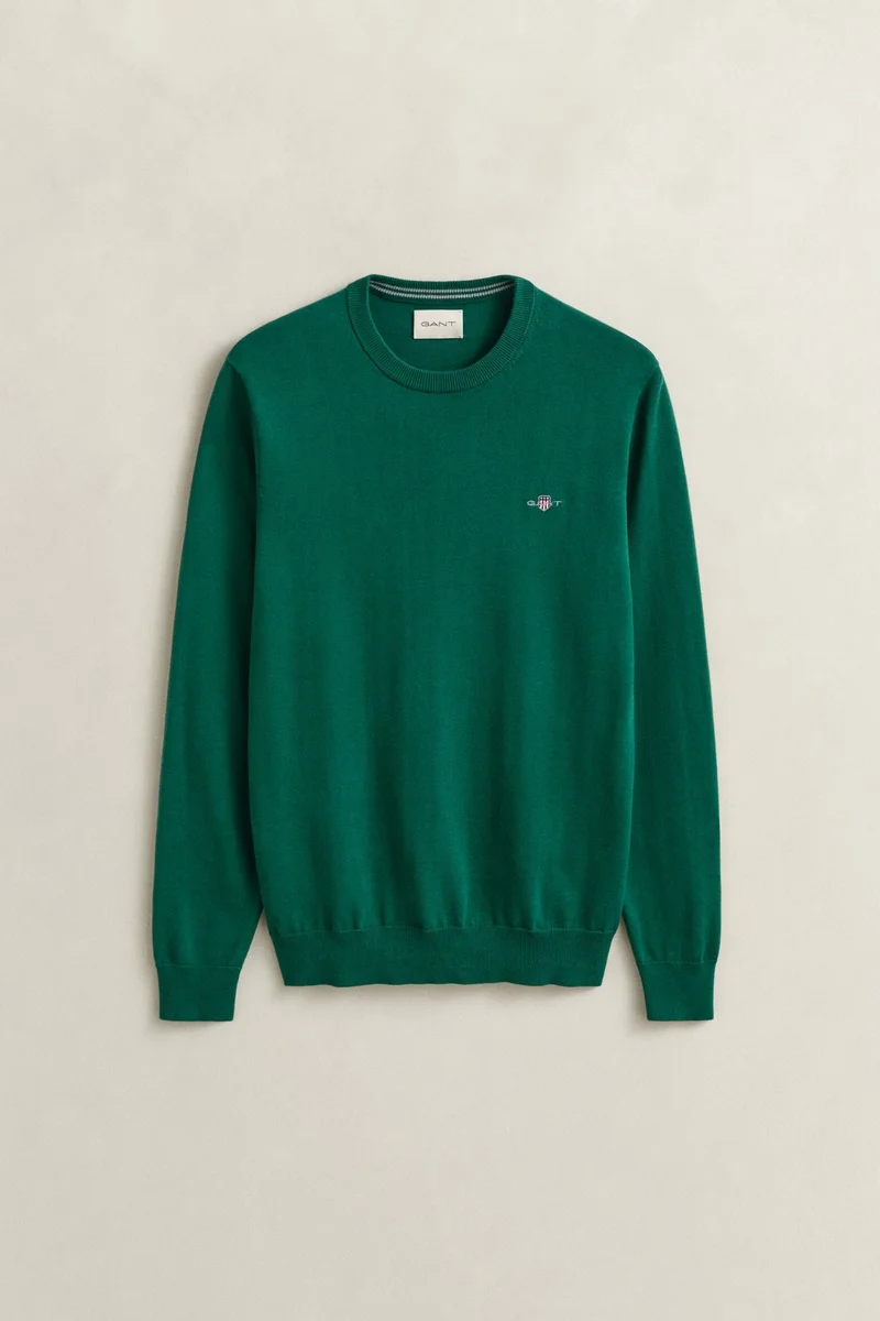 GANT  Classic Cotton Crewneck Sweater for Men | Best Price UAE