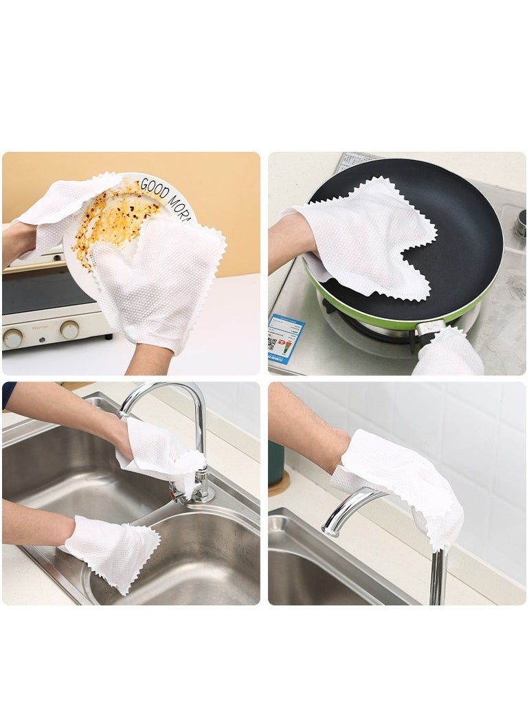 MissTiara 60 PCS Microfiber Dusting Gloves, Dusters for Cleaning, Dust Wipes Washable Dusting Wipes Reusable Dry Wet Cleaning Gloves, Suitable for Indoor and Outdoor Cleaning  - Image 2