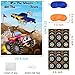 ANGOLIO Blindfold Game Truck Party Supplies with 2 Blindfolds and Poster Pin The Wheels On The Truck Racing Car Theme Birthday Party Games Fun Carnival Activities Kids Boys Baby Shower Background - Image 2