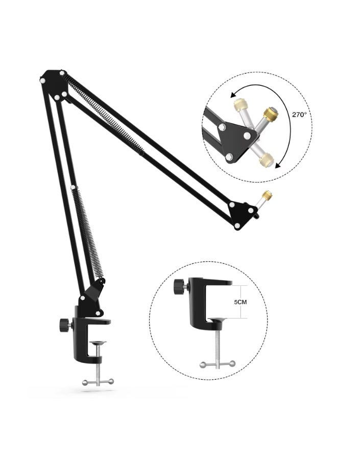 فيفين حامل ذراع تعليق ميكروفون قابل للتعديل من FIFINE، متوافق مع K688، K669، K670، K658، K678، K690، وAmpligame A6V A8 - Image 2