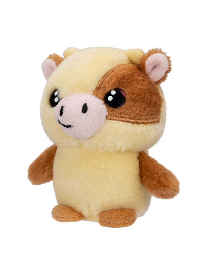RUSS Li'l Peepers Plush Animal 10cm Wave 1 RBLP - 4" Cow  - Image 1