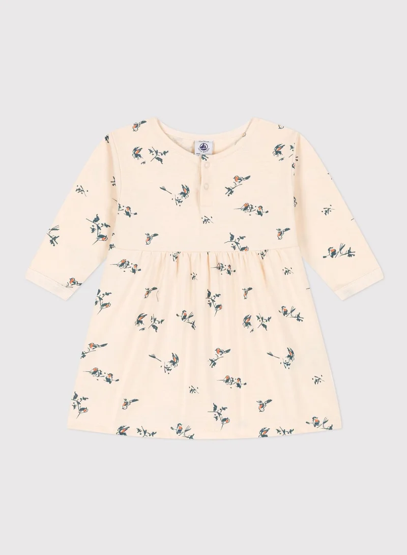 Petit Bateau Infant Printed Midi Dress