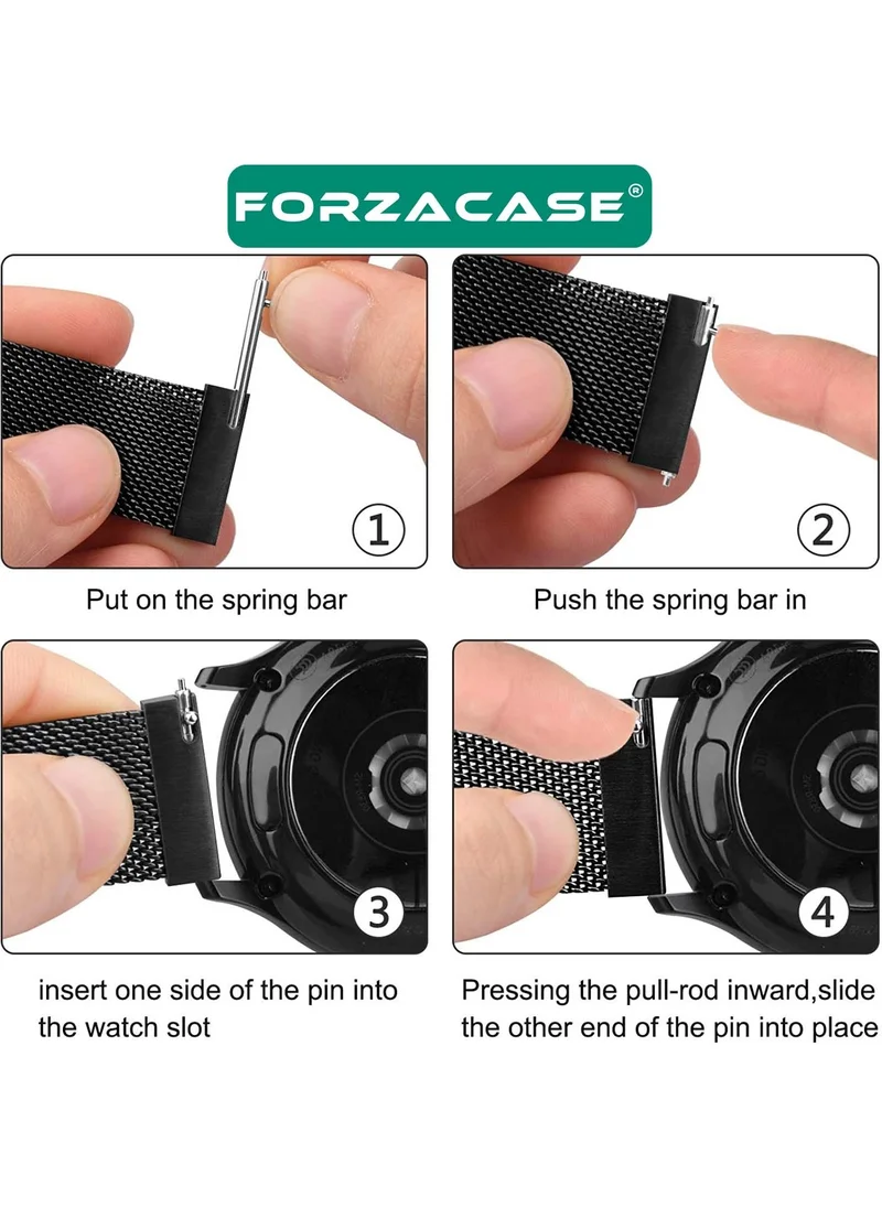 Forzacase Metal Magnet Band Strap for Huawei Watch 4 / 4 Pro - FC096