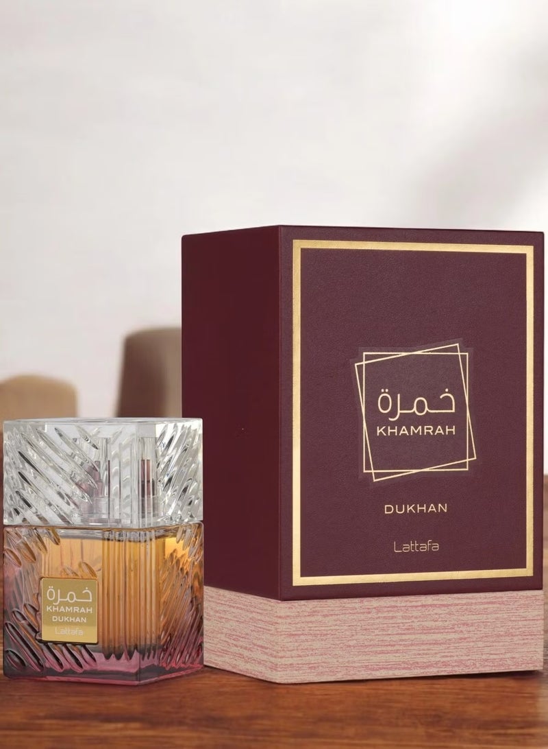 Lattafa Khamra Dokhan Perfume 100ml - Image 1