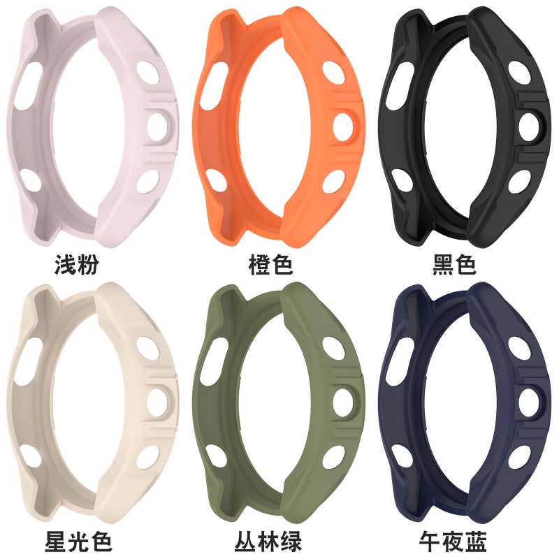 For Jiaming Forerunner965 Watch Protective Case Tpu Soft Rubber Hollow Armor Case - Image 5
