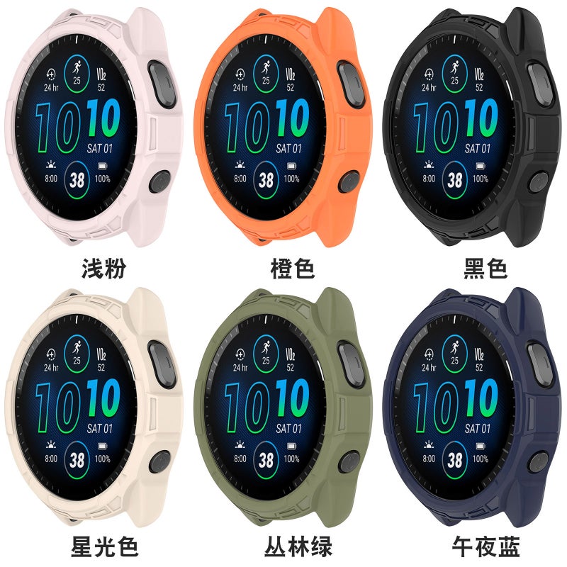 For Jiaming Forerunner965 Watch Protective Case Tpu Soft Rubber Hollow Armor Case - Image 3