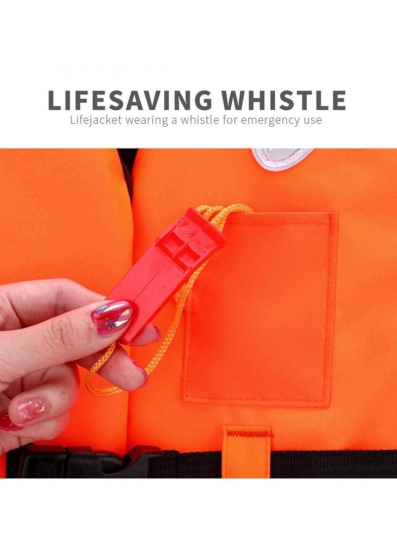 REBENUO Life Jacket Safety Vests Water Suit Kayak Boating Swimming Surfing Drifting Gear Size {L} .60 to 75 Kg (red) - Image 3