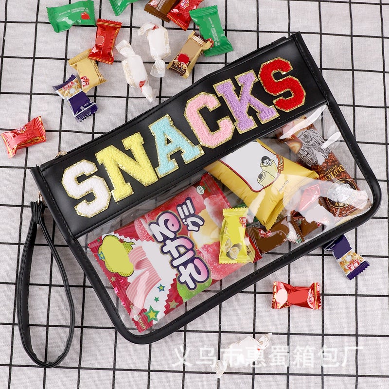 Transparent Letter Cosmetic Bag Large Capacity Cosmetic Bag Storage Bag Pvc Cosmetic Bag Waterproof Cosmetic Bag - Image 4