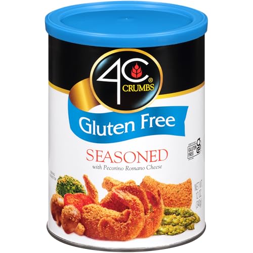 4C Premium Gluten Free Bread Crumbs Seasoned 12 Ounces Pack of 1 - Image 1