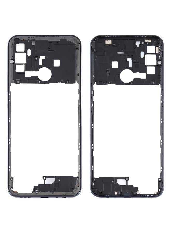 erorex For OPPO A53 (2020)/A53 4G/A53s/A32 4G/A33 2020 CPH2127 Middle Frame Bezel Plate (Black) - Image 1