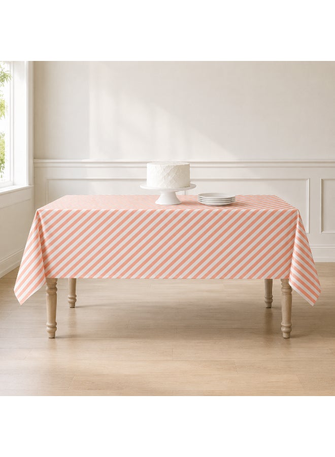 Rose Gold Foil Table Cover, 1.37 x 2.74 Meter Party Tablecloth for Birthday, Baby Shower, Wedding and Celebration Table Décor - Image 2