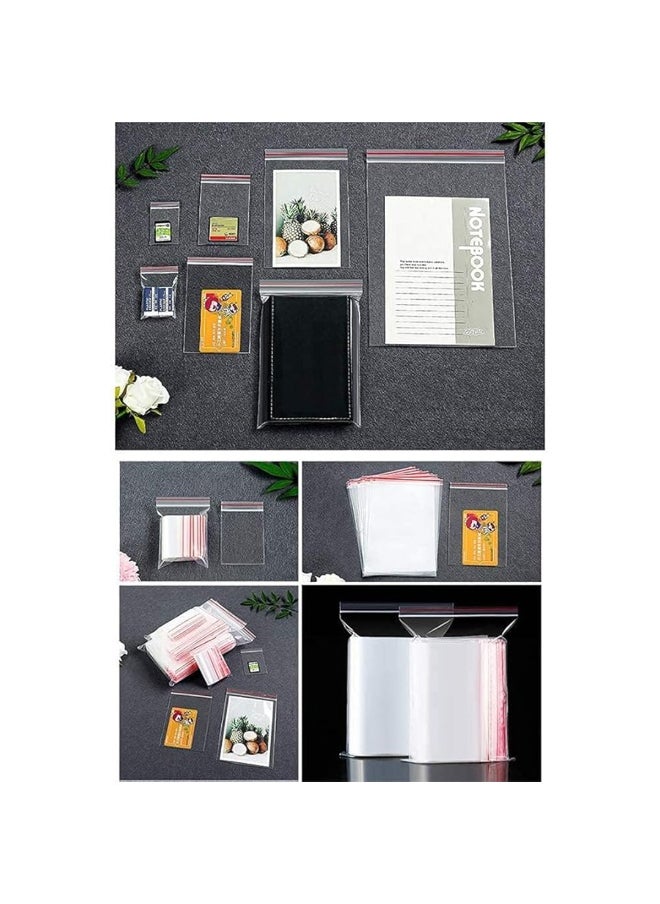 Ethic Solutions Eco-Friendly Ziplock 100 Pack Plastic Bags - 12" x 16"  - Image 3
