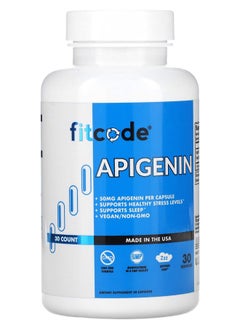 fitcode Apigenin 50 mg 30 Capsules 