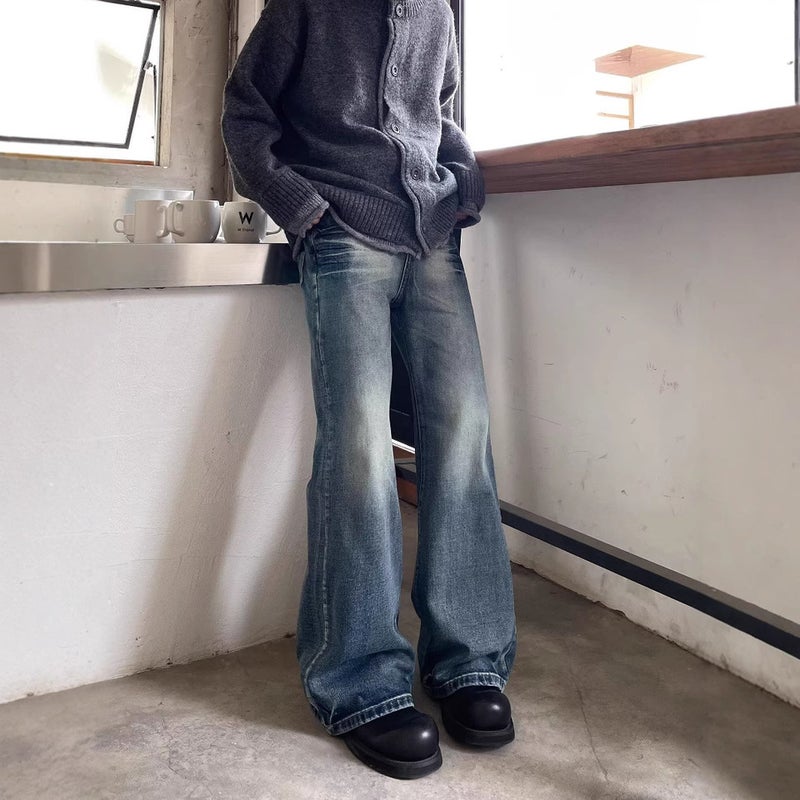 Unisex Casual Daily Denim Jeans - Image 2