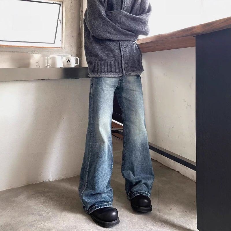 Unisex Casual Daily Denim Jeans - Image 3
