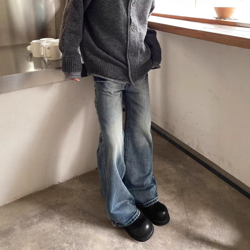Unisex Casual Daily Denim Jeans - Image 4