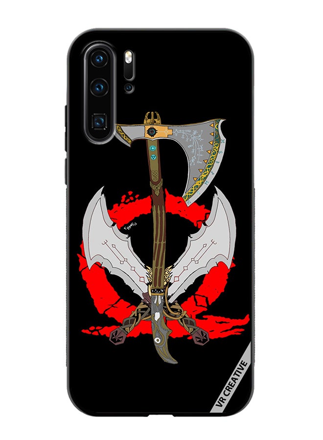 VR CREATIVE Protective Case Cover For Huawei P30 Pro God Of War Weapons Design Multicolour - Image 1