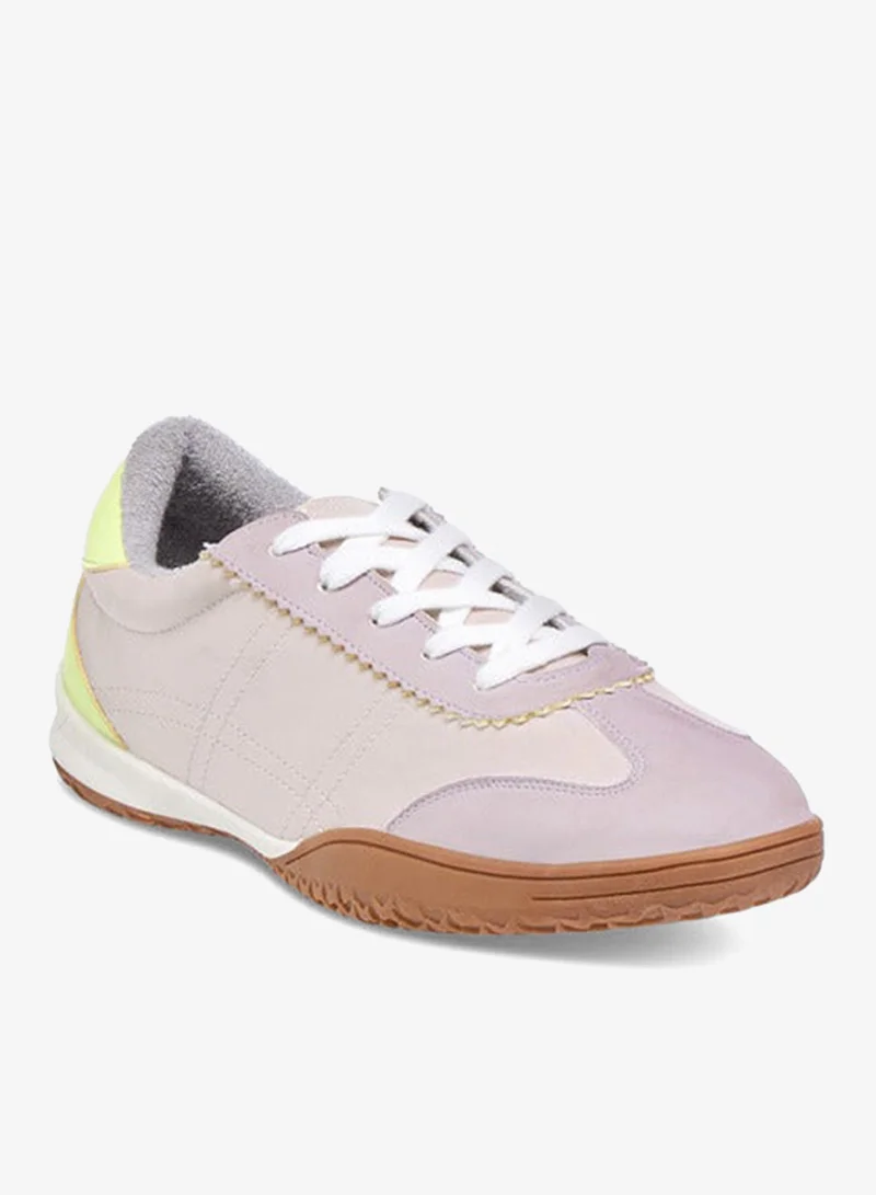 فلورا بيلا من شو إكسبرس سنيكرز نسائي برباط وتفاصيل متباينة