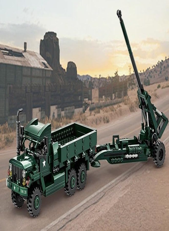 Toynagar Special Force Armed Vehicle | Creative Building Blocks Set 485 pcs 3D DIY | Construction Sets | Army Vehicle | Blocks Enthusiast | Perfect for Gifting | Model 4510 - Image 2