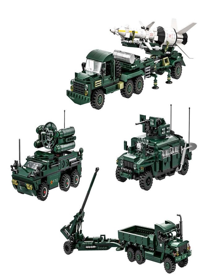 Toynagar Special Force Armed Vehicle | Creative Building Blocks Set 485 pcs 3D DIY | Construction Sets | Army Vehicle | Blocks Enthusiast | Perfect for Gifting | Model 4510 - Image 1
