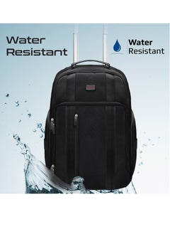 PROMATE Promate Trolley Bag, 2-in-1 Lightweight Trolley Bag and Backpack with Telescoping Handle, Adjustable Straps, Water Resistance and In-Line Wheels for 15.6-inch Laptops  - Image 4