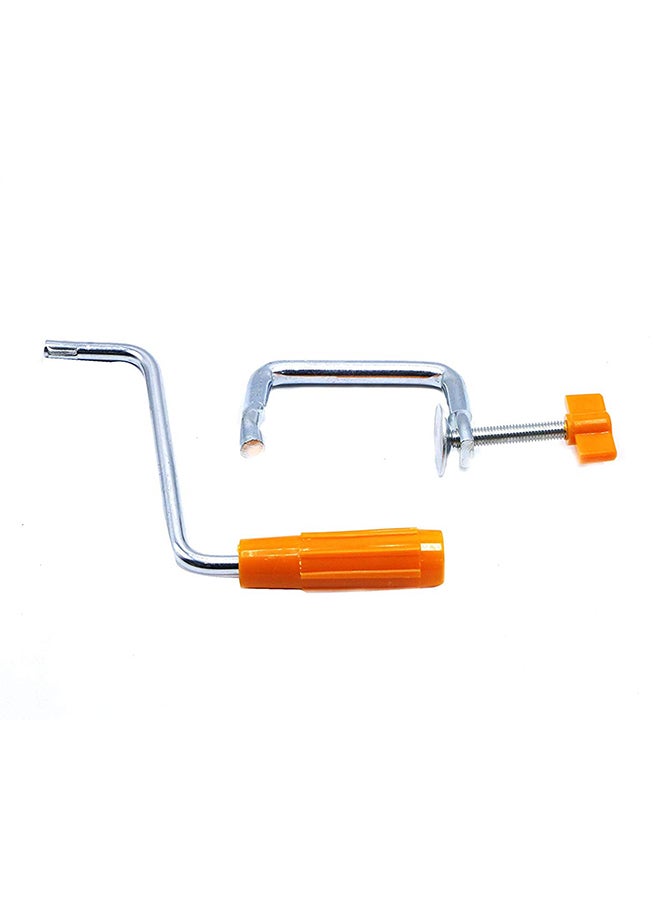 إسكدنيا ماكينة صنع المكرونة وأداة فرد النودلز يدوياً فضي 35سم - Image 3