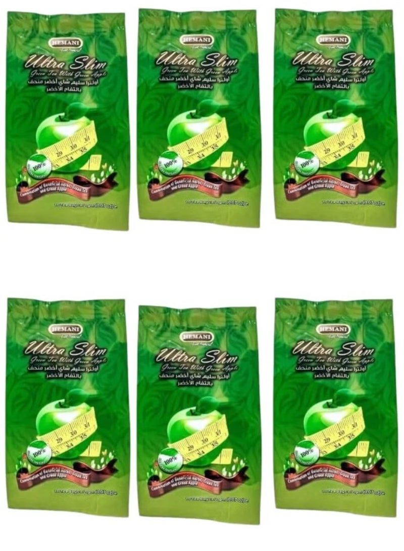 Ultra Slim Green Tea Green Tea Green 6 in 10 Bags