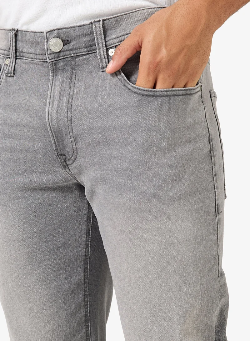 JJ Rebel  Mid Wash Tapered Jeans for Men | Best Price UAE