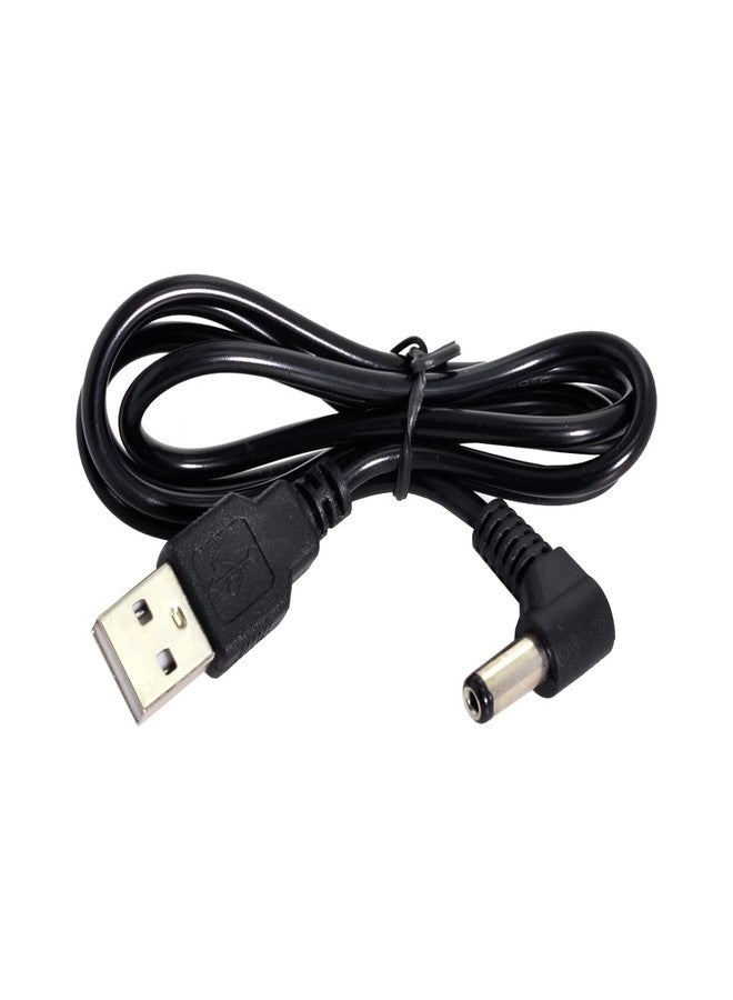 CY Cable USB2.0 A Type Male to Right Angled 5.5 x 1.5mm DC 5V Power Plug Barrel Connector 90 Degree Charge Cable - Image 3
