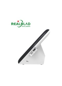 REALBLAD 360° Fit Blood Pressure Monitor with Mobile App, 3-Color Display & Separate Data Storage (Black & White)  - Image 3