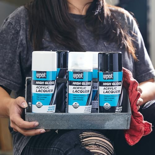 U-POL Acrylic Lacquer, Fast-Drying, All-Purpose Vehicle Touchup Paint With Gloss Finish, For Scratches & Marks, Gloss Clear - Image 2