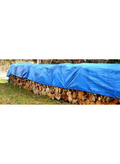 GREEN LIFE INDUSTRIES GREEN LIFE INDUSTRIES Tarpaulin Sheet Waterproof Tirpal Heavy Duty 12 x 18 Feet Multipurpose Plastic Cover Tharpai for Truck Home Roof Rain Blue  - Image 5
